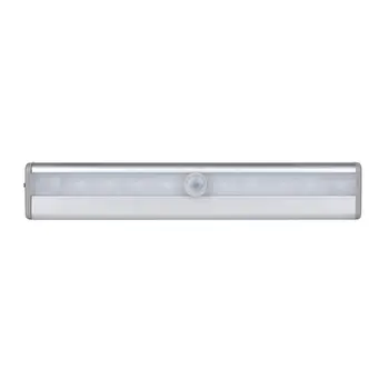 

10 LED IR Infrared Motion Detector Wireless Sensor Lighting Closet Night USB Battery Recharging Lamp Cabinet Wardrobe Light