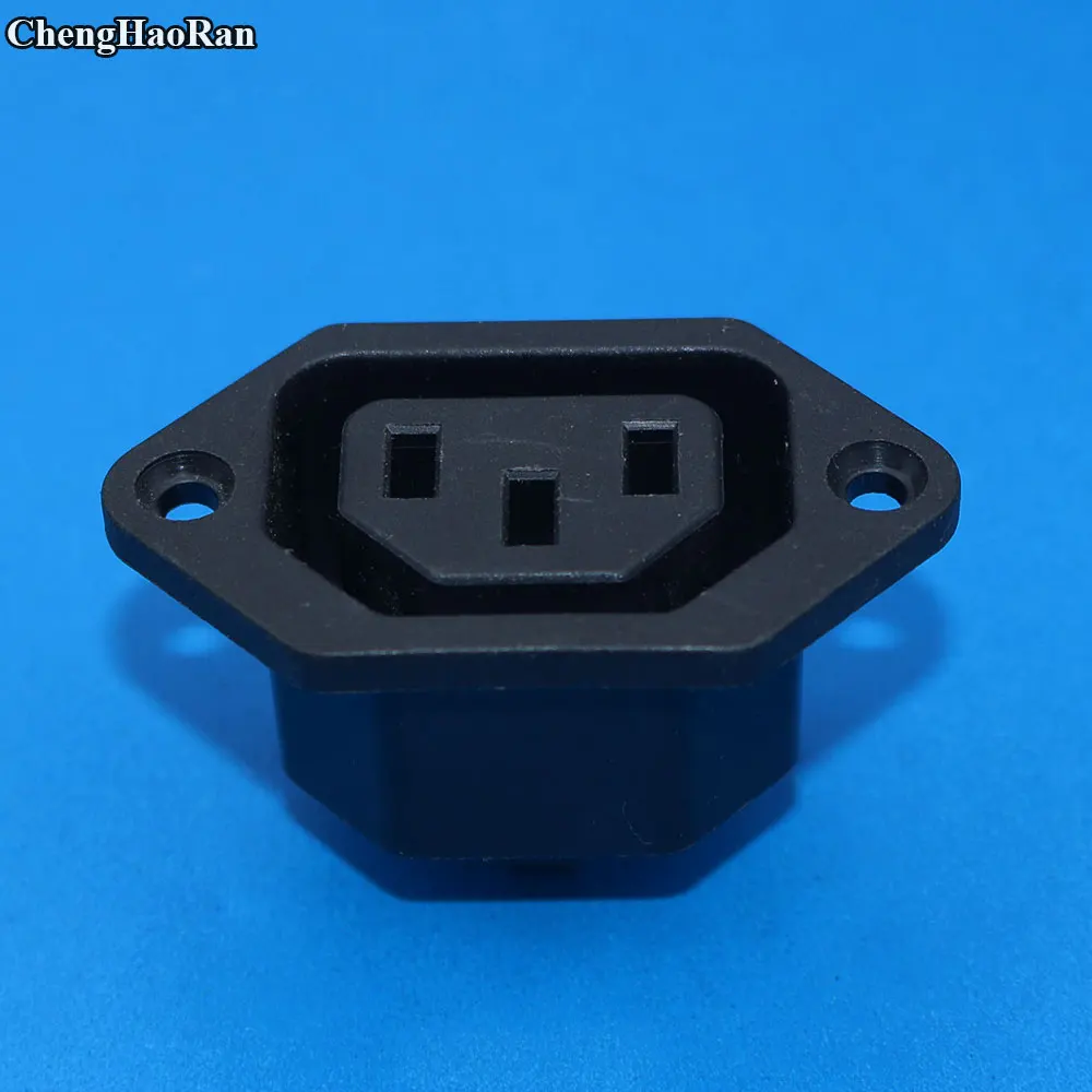 ChengHaoRan IEC 320 C13 female industrial power connector socket for PDU Socket Plug Mains Power