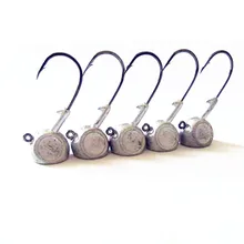 Fishing hook 5pcs/lot 9g 22cm crank Jig head hook jigging Hook For Soft worm bait fishing Tackle accessories Pesca