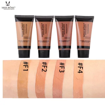 

MISS ROSE Face Makeup Concealer Cream Perfect Cover Pores Dark Circles Oil-control Waterproof Liquid Concealer Face Primer