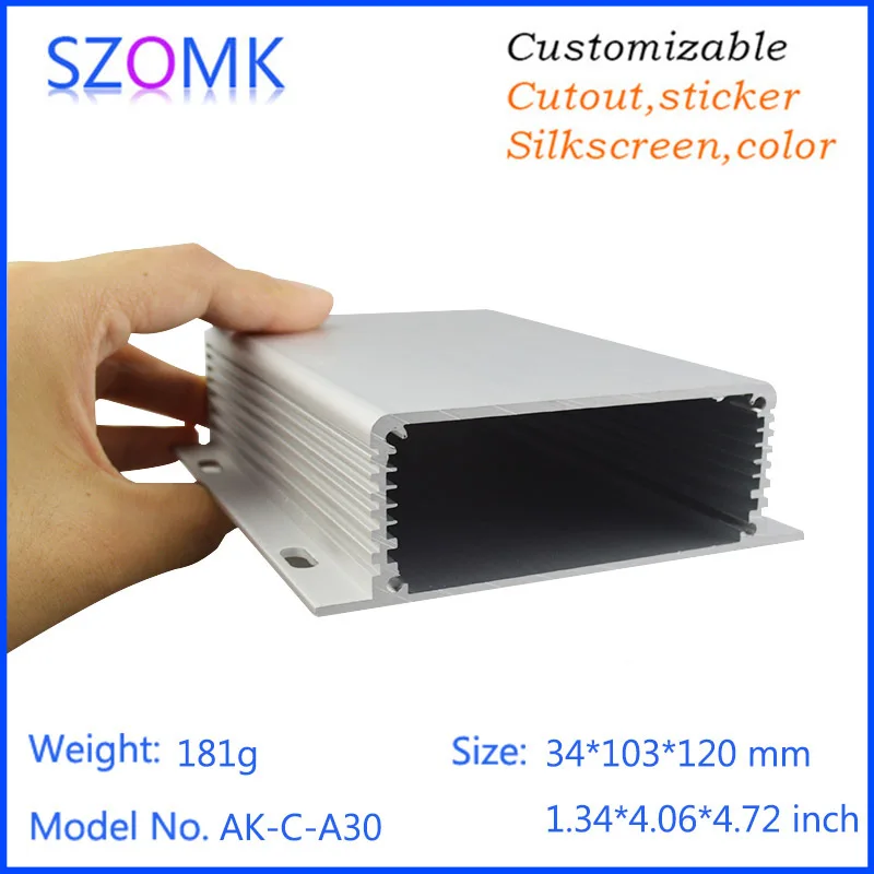 aluminum extrusion case szomk aluminum project box electronics enclosure for pcb aluminum amplifier housing box extruded junction box aluminum diy box pcb control enclosure electrical gps tracker outlet boxes (4).jpg