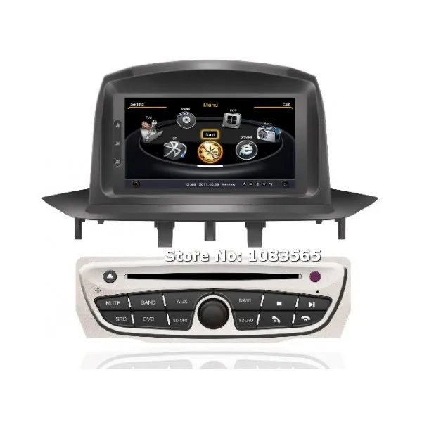 For Renault Grand Scenic 2010 2012 GPS Navigation Car DVD Player