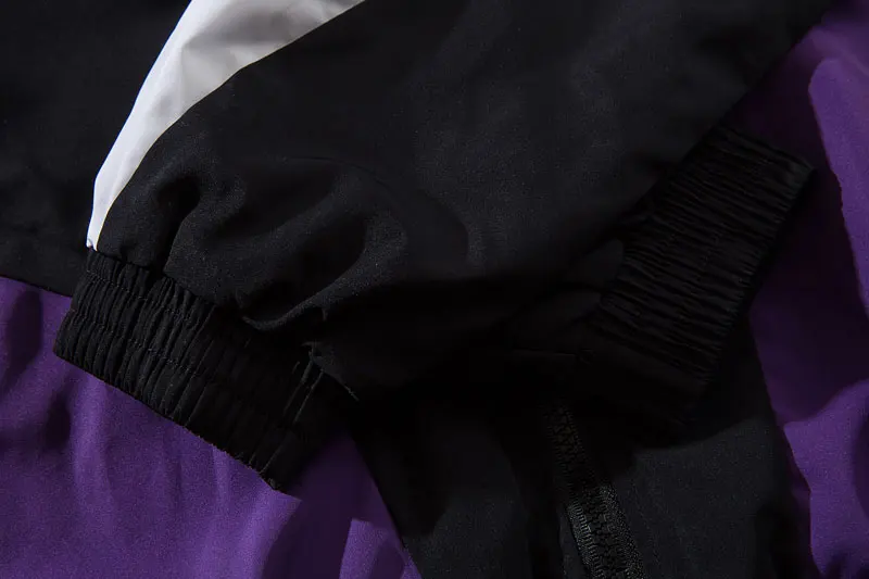 Color Block Patchwork Jackets 8