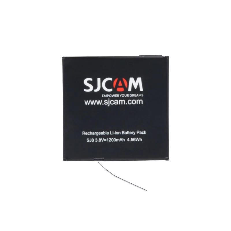 SJ8 двойное зарядное устройство + 2шт 1200mAh литий ионный аккумулятор для SJCAM Pro / Plus Air