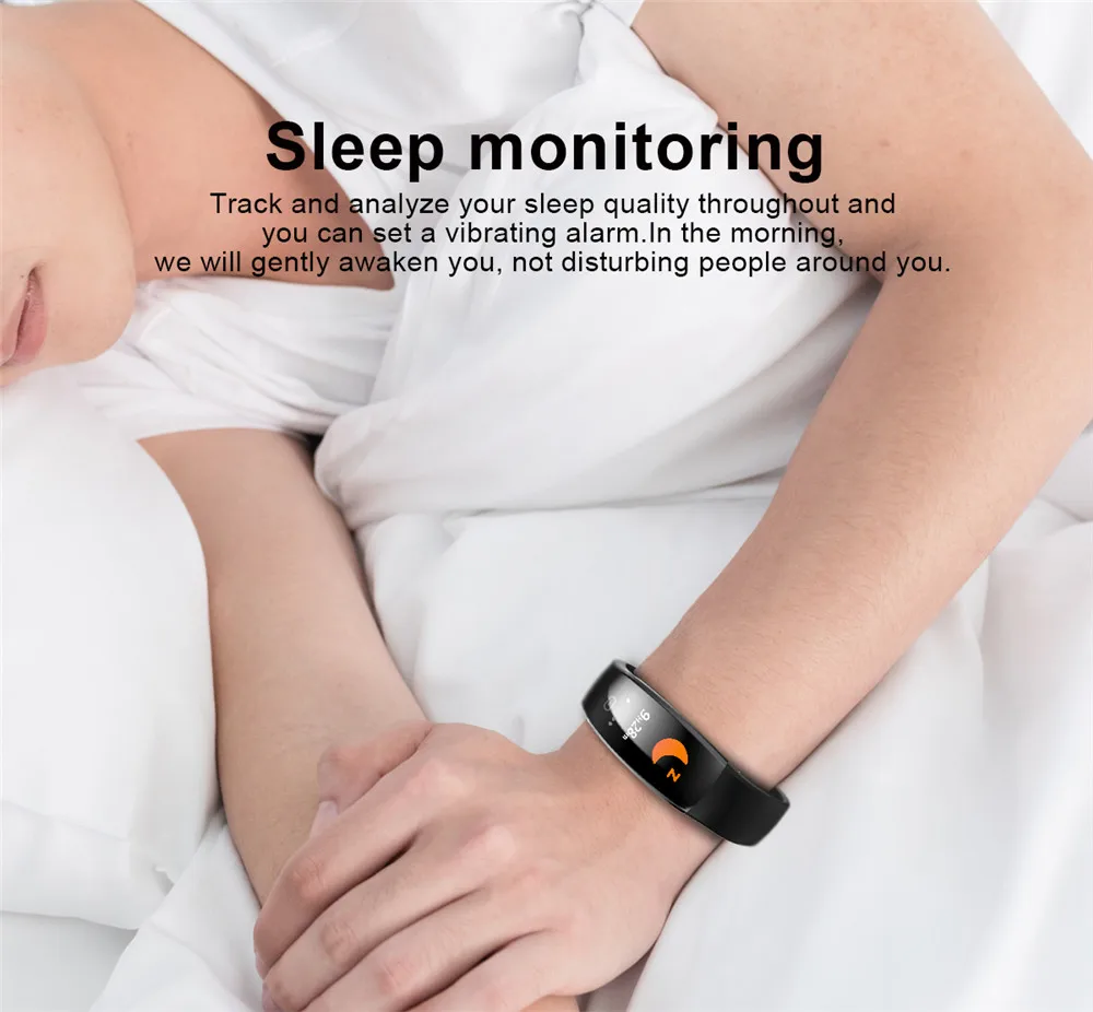 LEMFO Fotness tracker wristband heart rate monitor braclet smart band20
