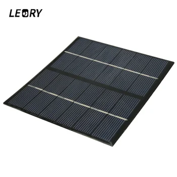 

LEORY Portable 2.5W 6V Solar Panel DIY Home Solar Cells System Module Charger For Light Battery Phone Toy