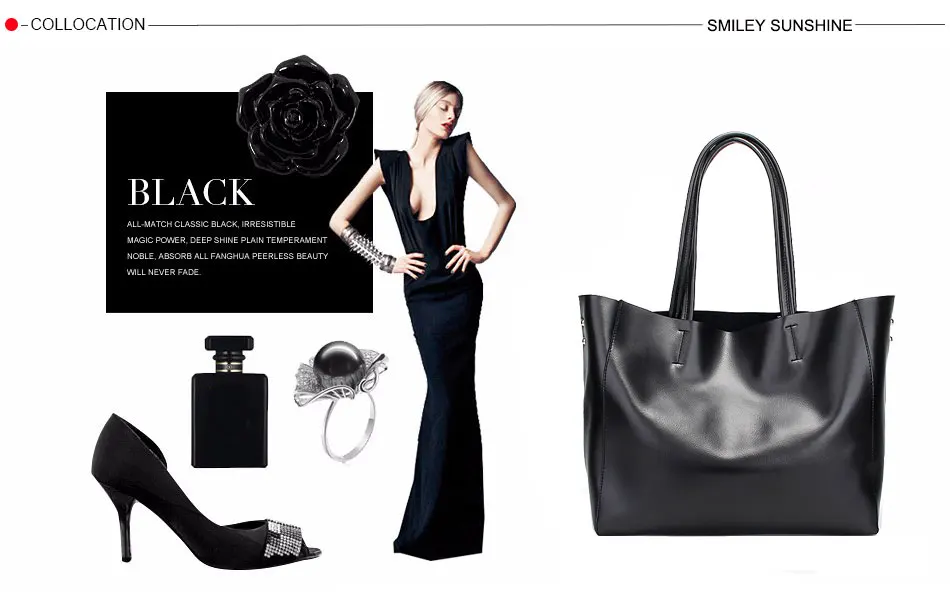 High Quality leather women bag