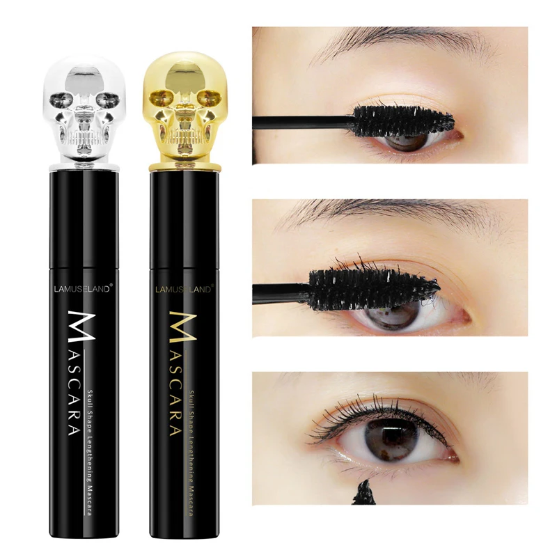 

LAMUSELAND 4d Silk Fiber Eyelash Mascara Makeup Waterproof Thick Curling Lengthening Fast Dry Mascara Volume Eyes Makeup
