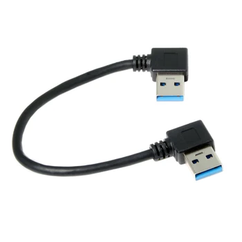 

Chenyang USB 3.0 Type-A 90 Degree Right Angled to Right Angled Data Cable for Hard Disk Computer