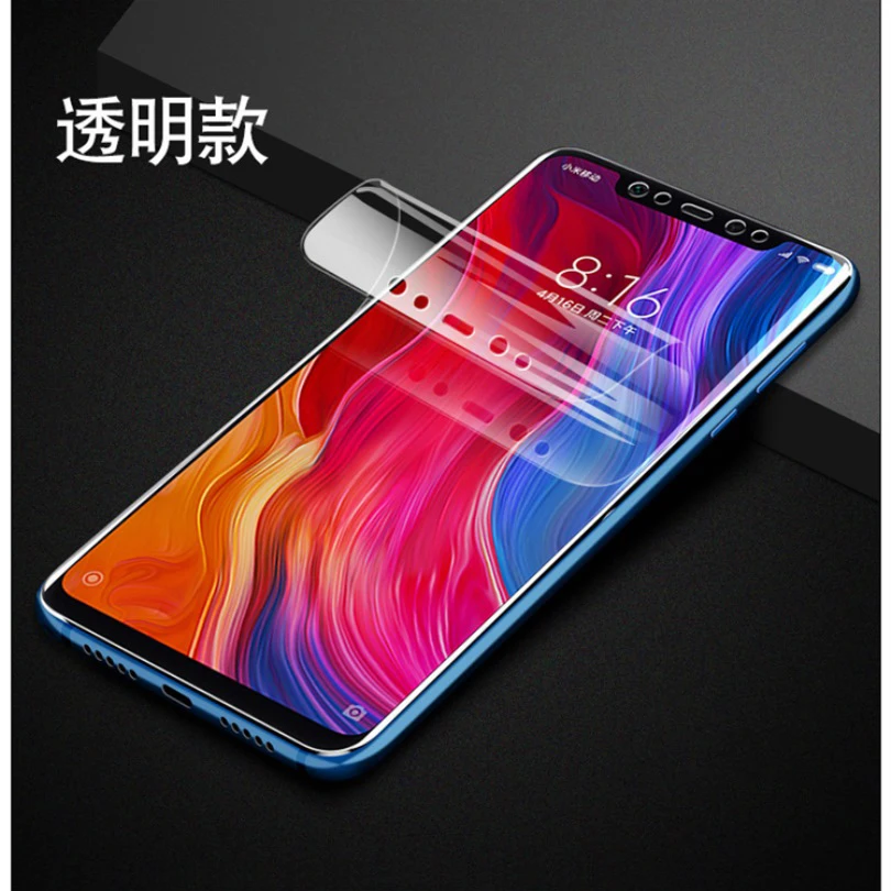 100 шт. гидрогель фильм для красного mi Note 4X4 5 5A плюс Pro крышка Экран протектор 8 Max2 Max3