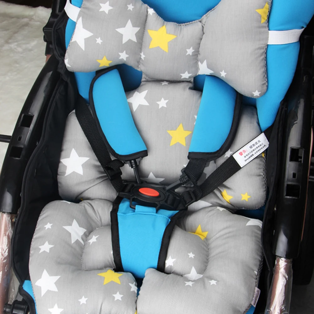 Мультяшная Автомобильная подушка для сиденья для детей, дешевая детская коляска, подушка для детских колясок, аксессуары для детских колясок, детский коврик для коляски
