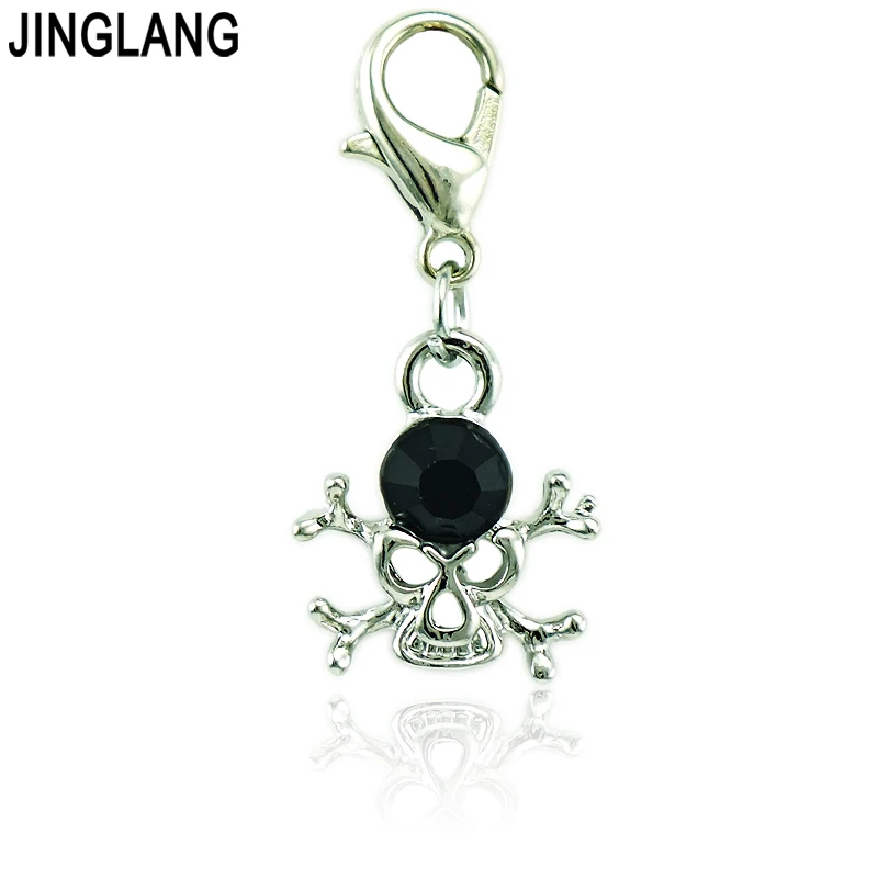 Подвеска карабин для изготовления ювелирных изделий|colored charms|silver charm pendantdangle charms |