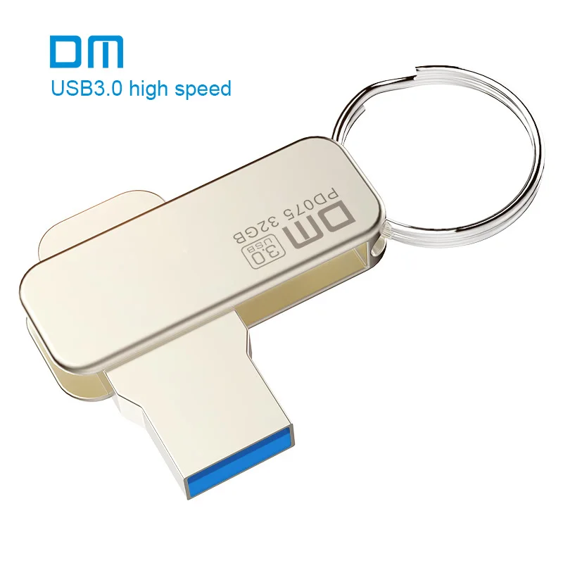 Free shipping DM PD075 NEW 16GB 32GB 64GB USB Flash Drives Metal USB 3.0 High-speed write from 10mb/s-60mb/s Free shipping DM PD075 NEW 16GB 32GB 64GB USB Flash Drives Metal USB 3.0 High-speed write from 10mb/s-60mb/s