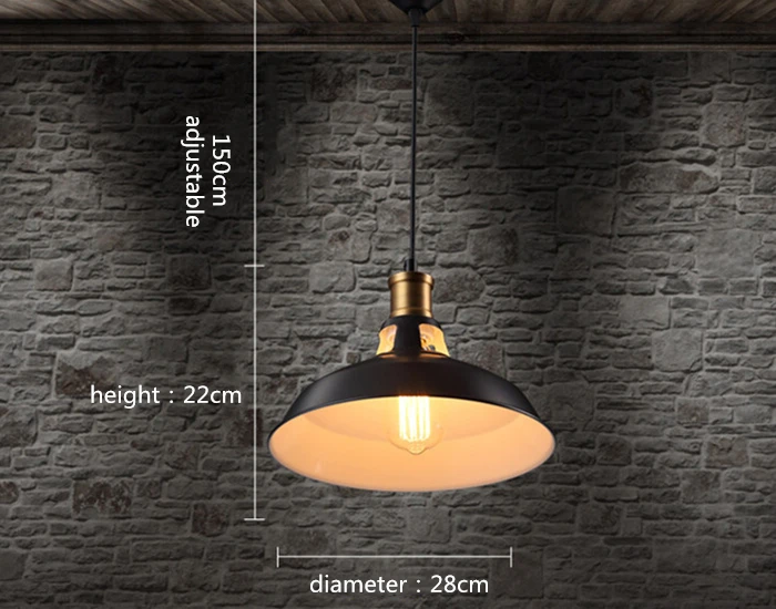 Ретро-промышленный стиль люстра искусство простой магазин одежды столовая Бар Люстра