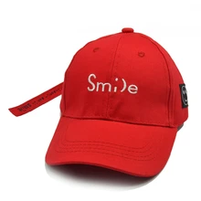 Smile letter embroidery Children Baseball Cap Boys Girls Kids Snapback Summer tourism sunshade Sun hat Hip Hop Caps
