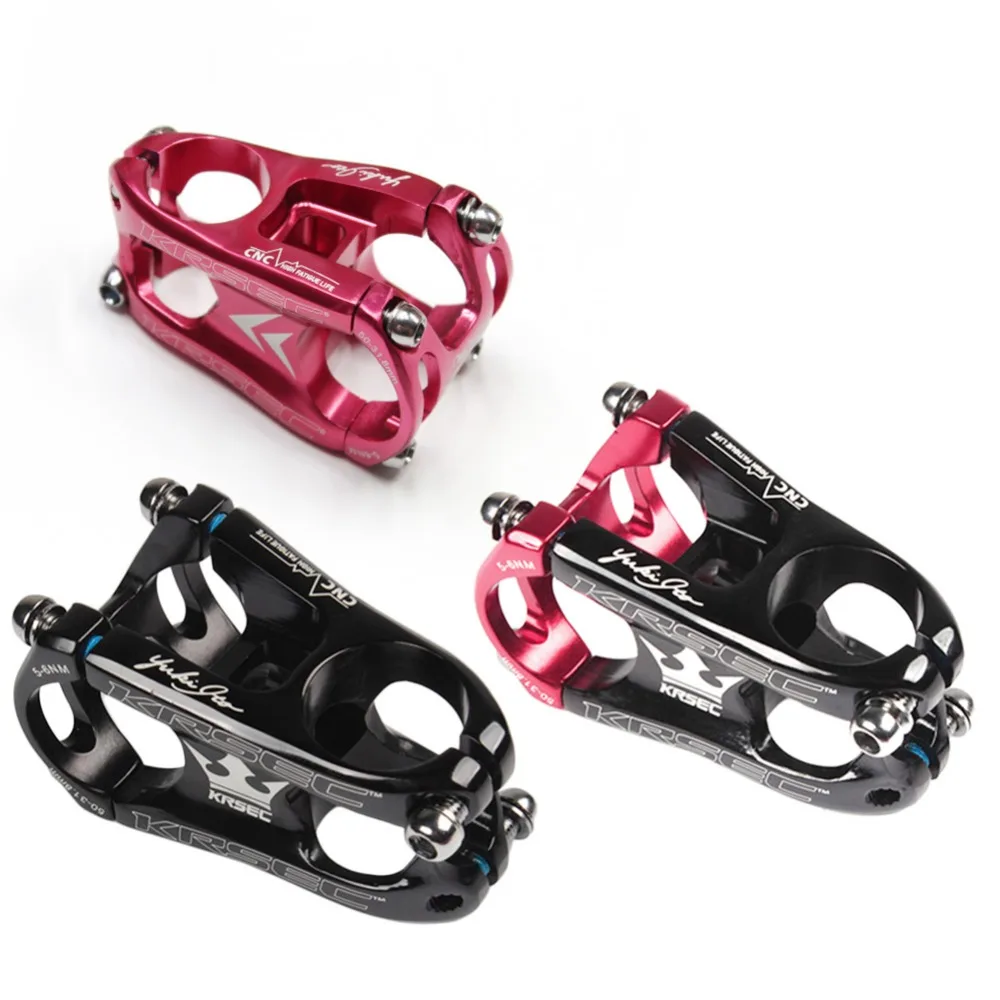 

1pc 31.8 X 50mm Ultra-light Bicycle Stem Aluminium AlloyHigh-strength Short Handlebar Stem Mountain Road Bike Bar Stem