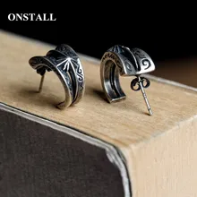 Dark Dream, серебряные серьги, серебро 925 пробы, новые серьги ручной работы, индийское солнце, Бог, лоза, цветок, Тан, эскиз, серьги для девушек, подарок