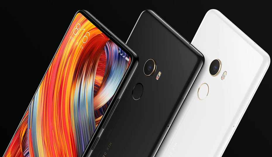 Xiaomi mi x 2 mi x2, 6 ГБ ОЗУ, 64 Гб ПЗУ, мобильный телефон Snapdragon 835, Восьмиядерный, Ce ram, ics, корпус, 5,99 дюймов, FHD+ полноэкранный дисплей