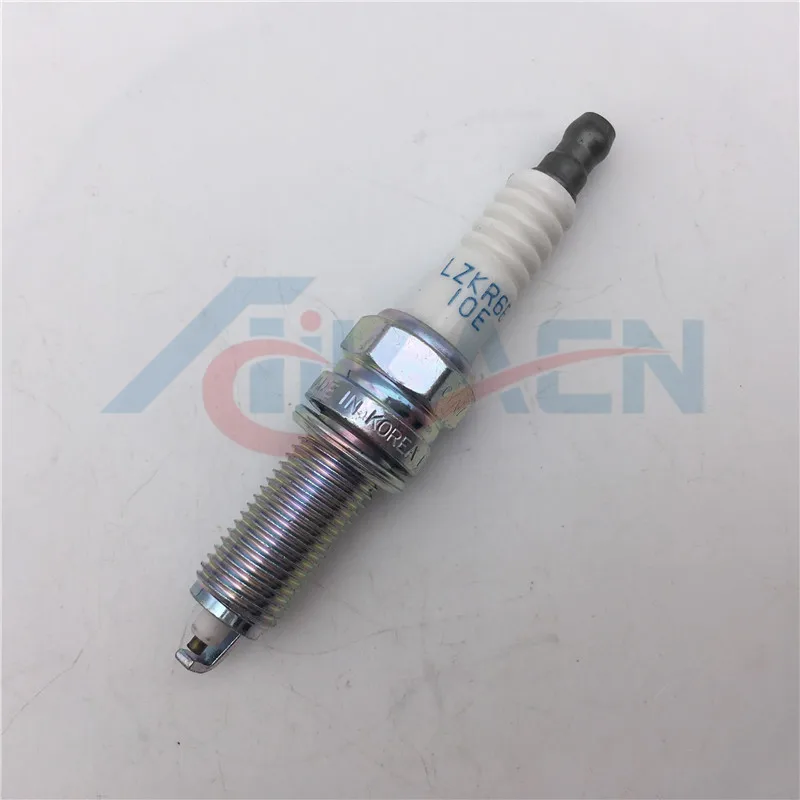 10 шт. 1885510060 LZKR6B10E свечи зажигания для Hyundai Kia Soul 1.6L 09 11 LZKR6B 10E 18855 10060|Свечи и