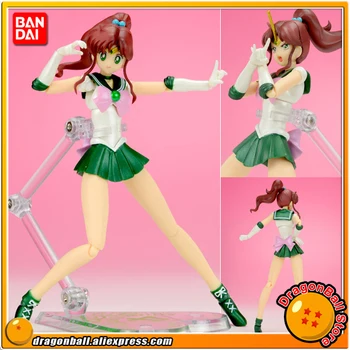 

Japanese Anime "Pretty Guardian Sailor Moon" Original BANDAI Tamashii Nations SHF / S.H.Figuarts Action Figure - Sailor Jupiter