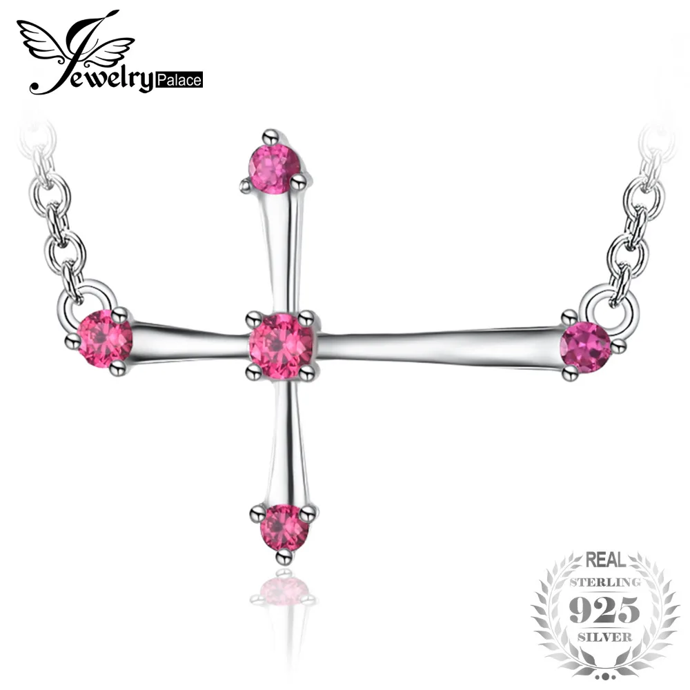Aliexpress.com : Buy JewelryPalace 0.25ct Created Ruby Cute Cross