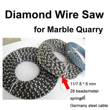 

Diamond Wire Saw for Marble Quarry