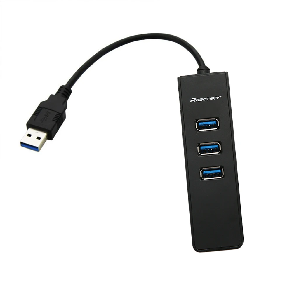 Высокая скорость 3 Порты USB 3,0 концентратор 10/100/1000 Мбит/с на RJ45 Gigabit Ethernet LAN проводной сетевой адаптер конвертер для компьютера ПК