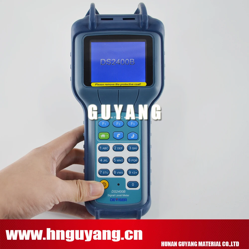 

TV & CATV QAM Modulation Meter 1GHz Deviser DS2400B Signal Level Meter CATV QAM Analyzer