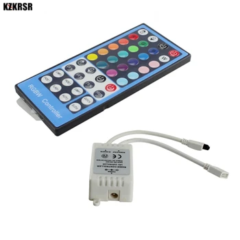 

KZKRSR 2.4G 4 Channels DC12V 24V LED RGBW RGBWW Controller Dimmer 40 Keys Remote Control For RGBW RGBWW SMD 5050 LED Strip light