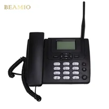 GSM ETS3125i Fixed GSM Phone Desk Landline Telephone With FM Radio 900/1800MHz Fixed Wireless Telephone Home Black