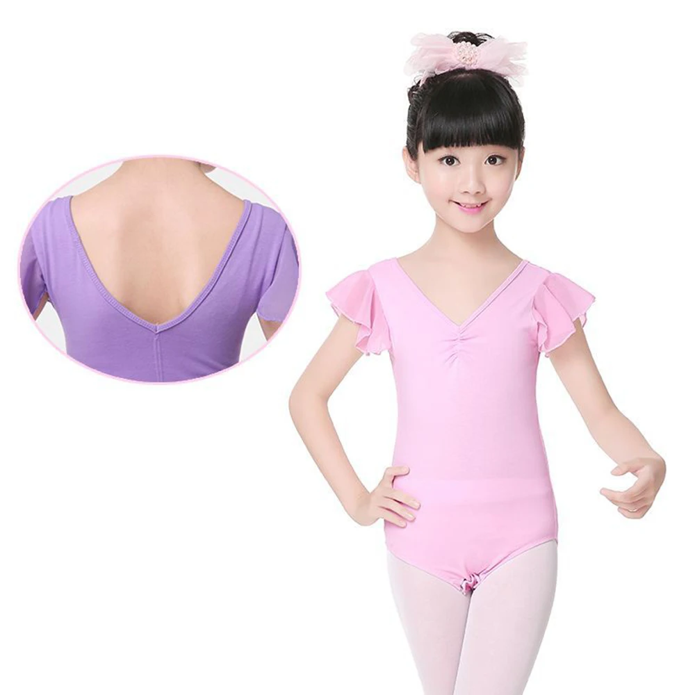 Newest Summer Girls Dance Clothes Children Gymnastics Leotard Kids Dance Ballet Underwear