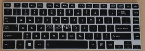NEW For Toshiba Satellite U45 U45-A U45t-A Laptop Keyboard Teclado Backlit Silver Frame US | Компьютеры и офис