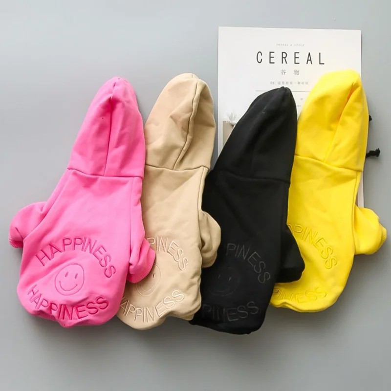

Family Clothes for Dog Smile Small Big Large Dog Clothes Coat Jacket Dog Hoodie Shirt Women Hoodie Shirt Dog Pajamas Clothing