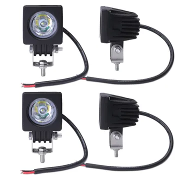 

4pcs 10W led work lamp off road 10W LED chip work light 12V LED tractor motorcycle work lights 12v 24v