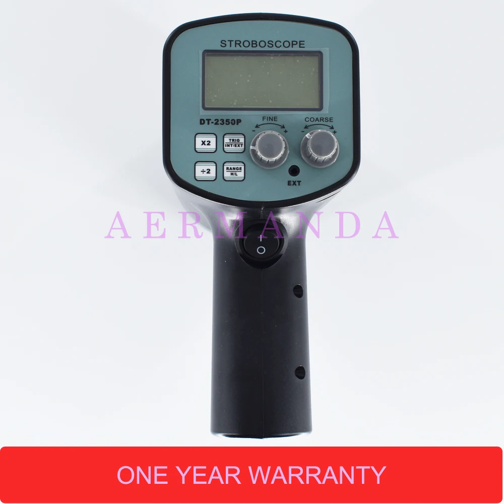 DT2350PA 휴대용 디지털 스트로보스코프 타코미터, 비접촉 50 12,000 FPM 움직임 트랙 관찰