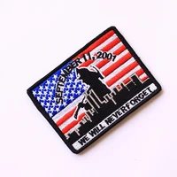 TSNK Embroidery Patch Tactical Badge  "Seals/DEVGRU/We Will Naver Forget"  Patch 1