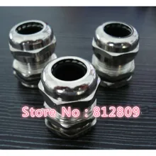 PG19 латунь Никель покрытием Электрический кабельный ввод Водонепроницаемый