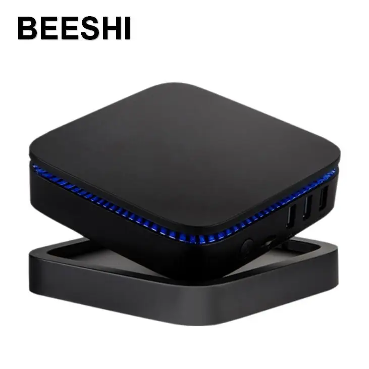 Мини ПК AK1 Apollo Lake Celeron J3455 Windows 10 OS TV BOX 4G/64G четырехъядерный HDMI компьютер Stick мини