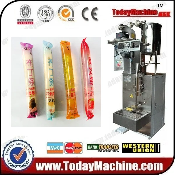 Ice Pop Fruit Juice Plastic Soft Tube Bag Packing Machine Ice Pop Fruit Juice Plastic Soft Tube Bag Packing Machine