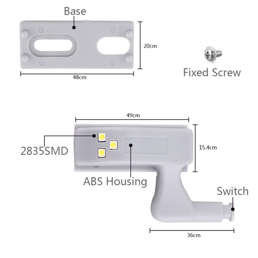 Cabinet LED Hinge Light  (5)