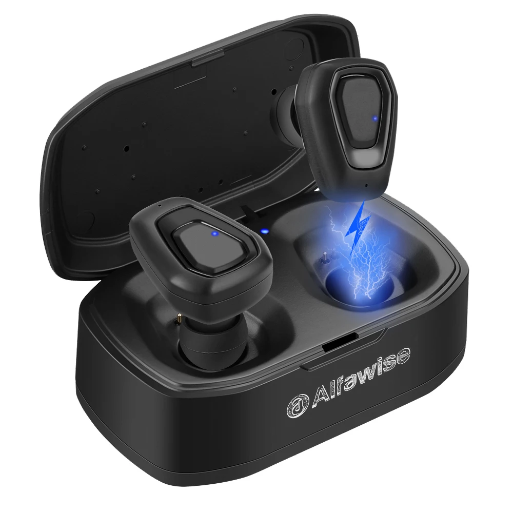 Alfawise A7 наушники вкладыши TWS с Беспроводной мини Bluetooth стерео двусторонние