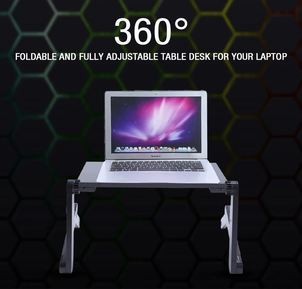 Portable Laptop Desk Table Adjustable Standing Desk Computer Notebook Bed Office Mesa Notebook Desks Laptop Stand Escritorio