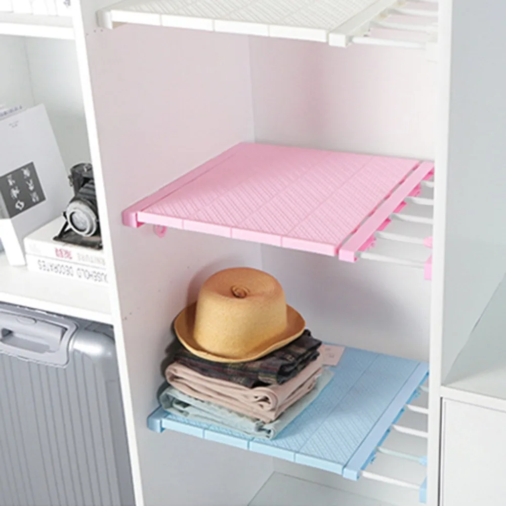30kg Load-bearing Adjustable Closet Organizer Storage Shelf Wall Mounted Kitchen Rack Space Saving Wardrobe Cabinet Holder 30kg Load-bearing Adjustable Closet Organizer Storage Shelf Wall Mounted Kitchen Rack Space Saving Wardrobe Cabinet Holder