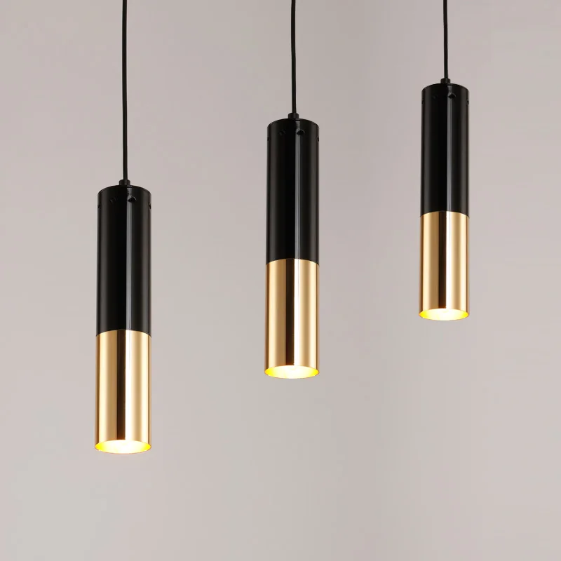 Modern Pendant Lights Lamparas Single Gold Aluminum lamp shade Luminaire Dining Room Lights Pendant Lamp For Home Lighting