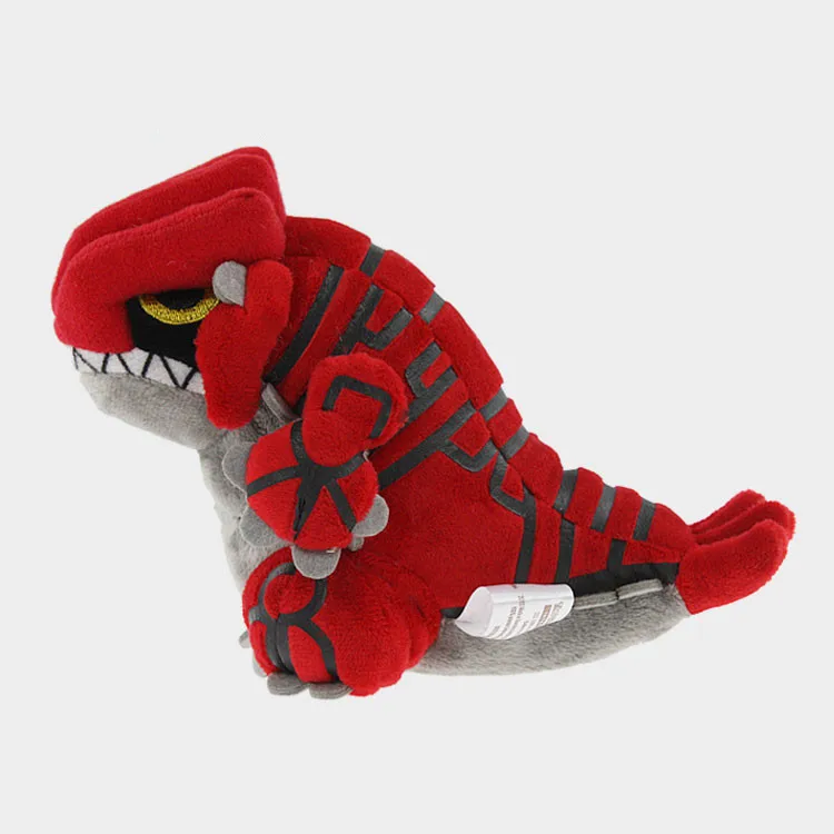 Q версия Groudon Мягкие плюшевые куклы Kawaii Groudon мягкие куклы 14 см игрушка