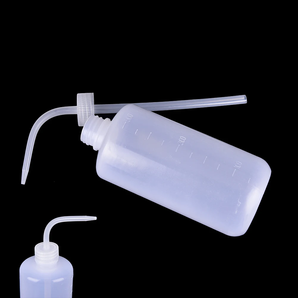 

New 500ml Long Tattoo Accessories Opening Tattoo Green Soap Laboratory Water Clean Washing Wash Squeeze Diffuser Bottle