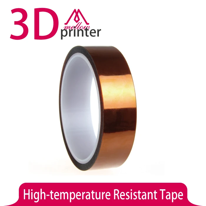 5 مللي متر/10 مللي متر/20 مللي متر/50 مللي متر/عالية-درجة الحرارة مقاومة بوليميد لاصق العزل الشريط ل 3D طابعة DIY اكسسوارات Hotend