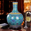 Luxury Jingdezhen Antique Porcelain Enamel Globular Vase Big Floor Vase Chinese Classical Decoration Large Ancient Palace Vases 1