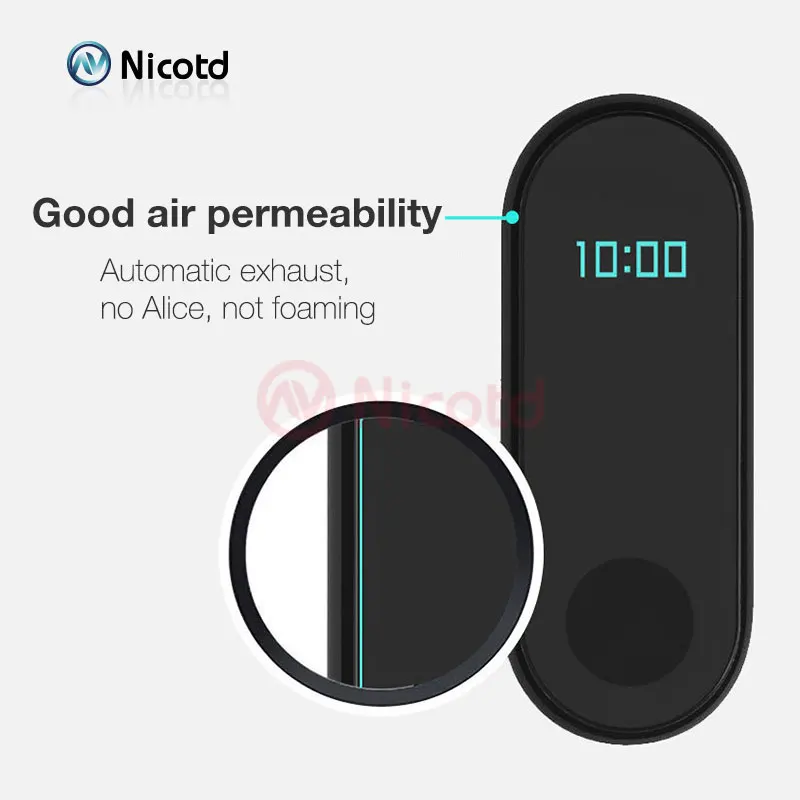 Ultrathin Soft (Not Tempered Glass) Screen Protector Film For Xiaomi Mi Band 2 Smart Wristband Bracelet  (7)