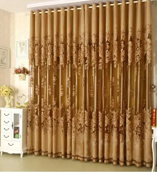 Online kaufen groÃhandel moderne brown vorhänge aus china ...